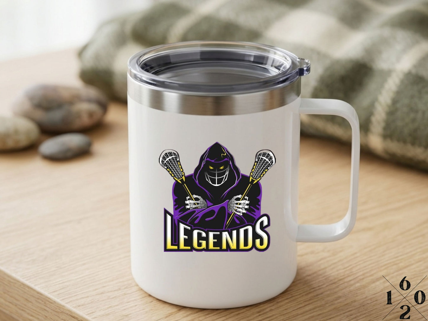 Legends Logo Camping Mug