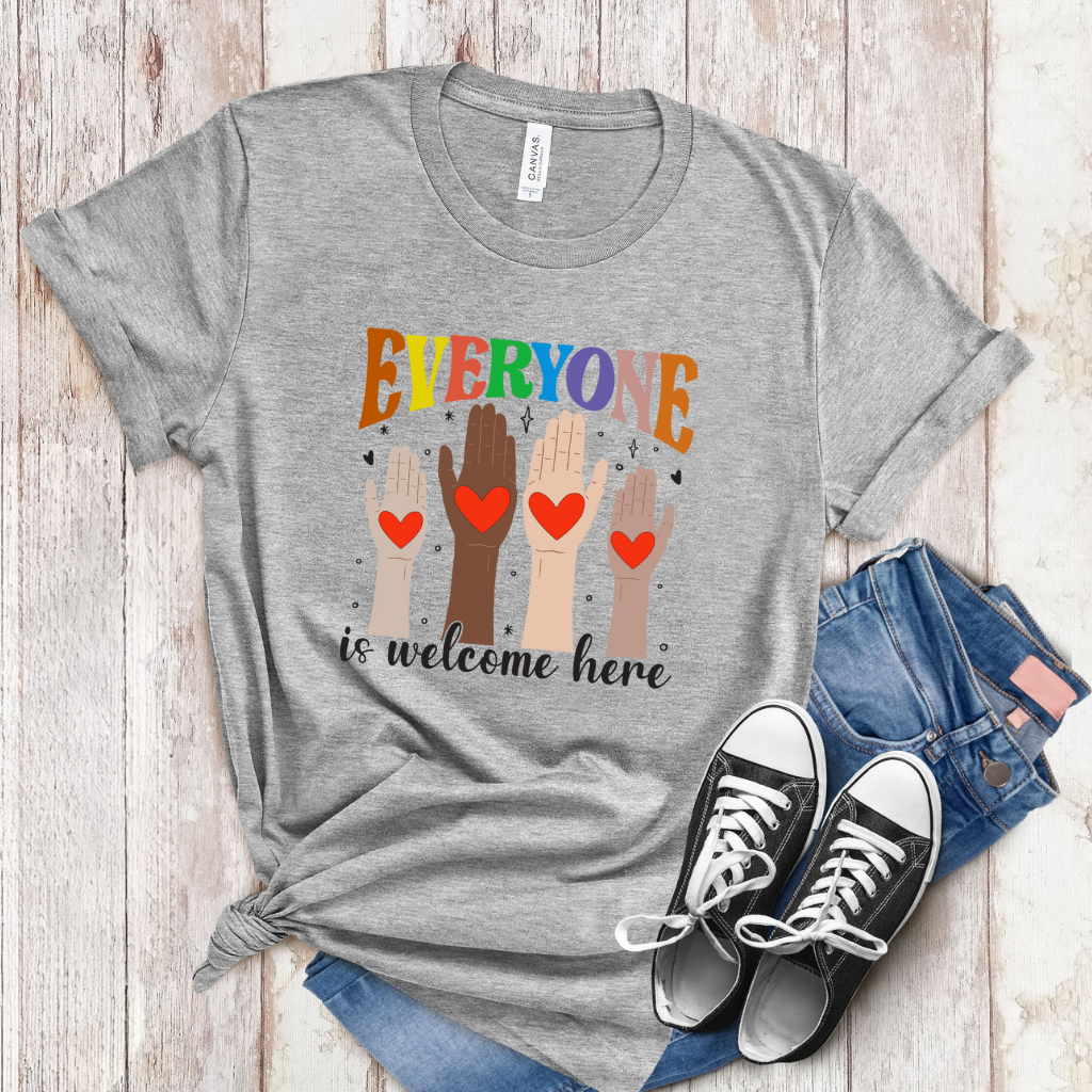 Everyone is Welcome Here Tee