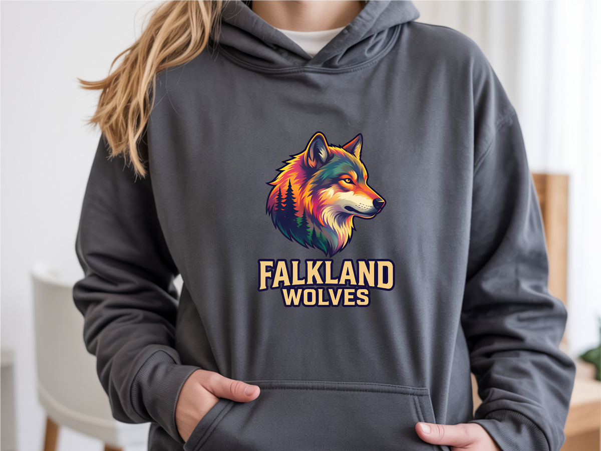Falkland Wolves - Tree Pullover Hoodie