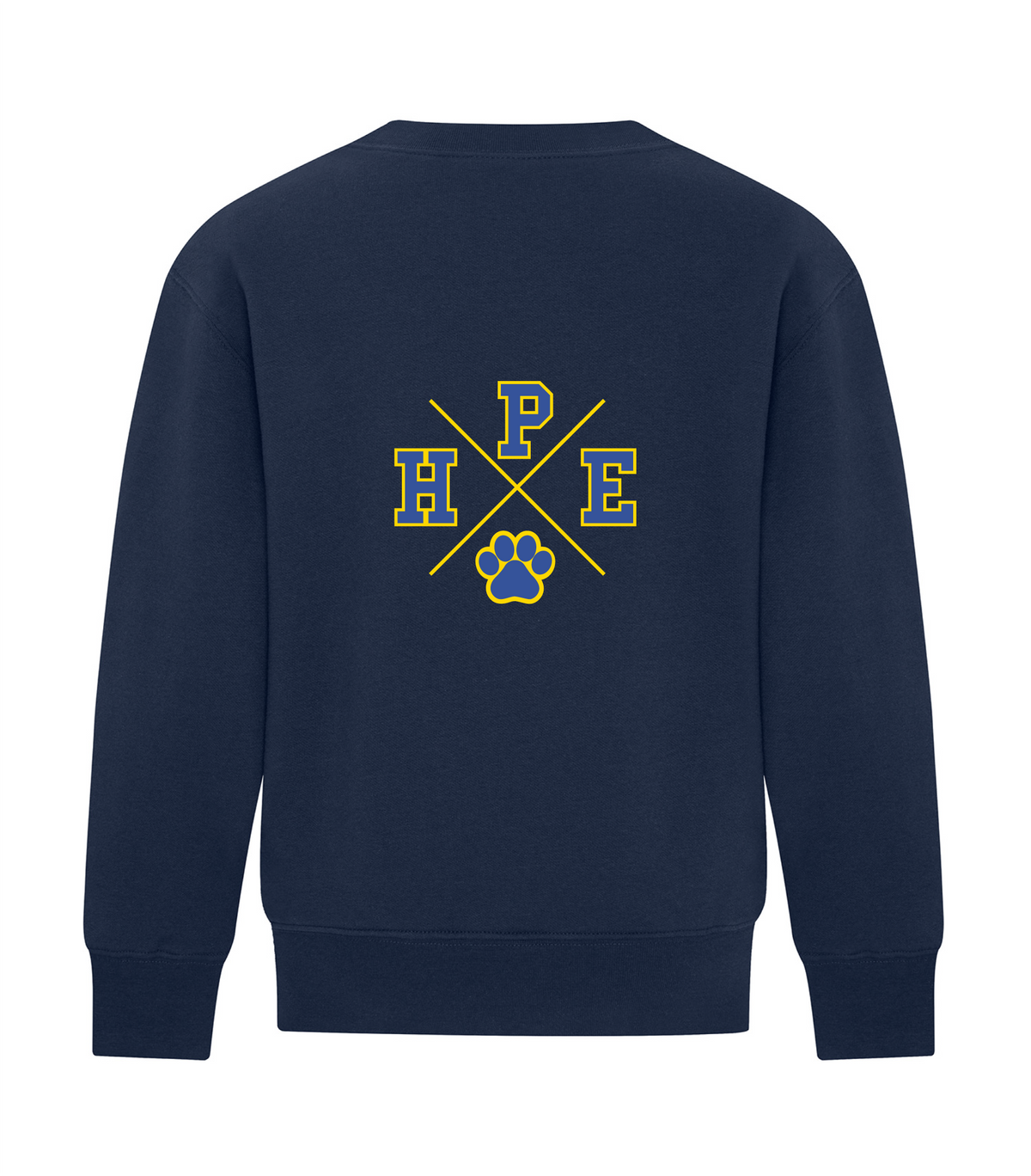Youth HPE X Paw Spirit Crewneck