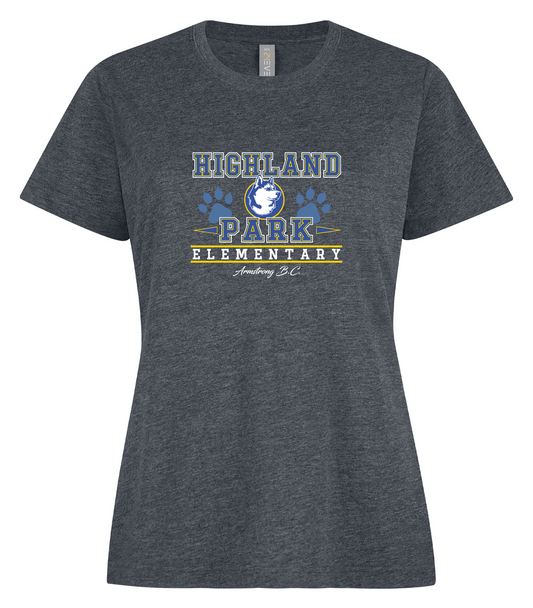 Ladies Highland Park Elementary T-Shirt