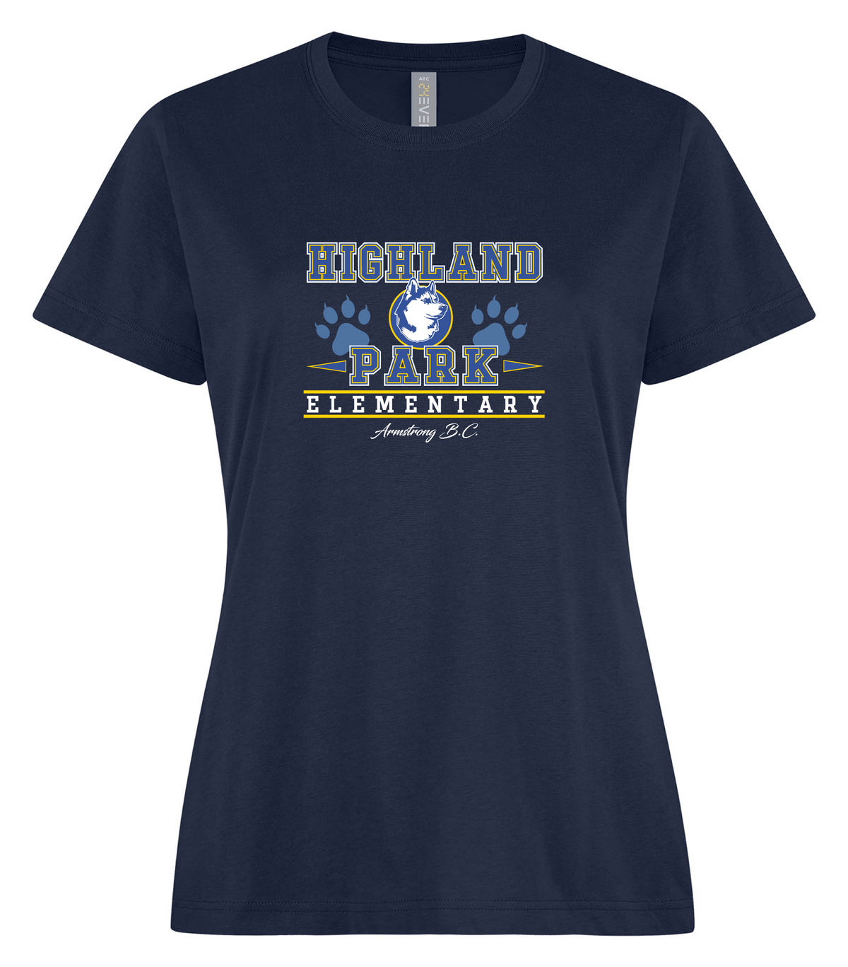 Ladies Highland Park Elementary T-Shirt