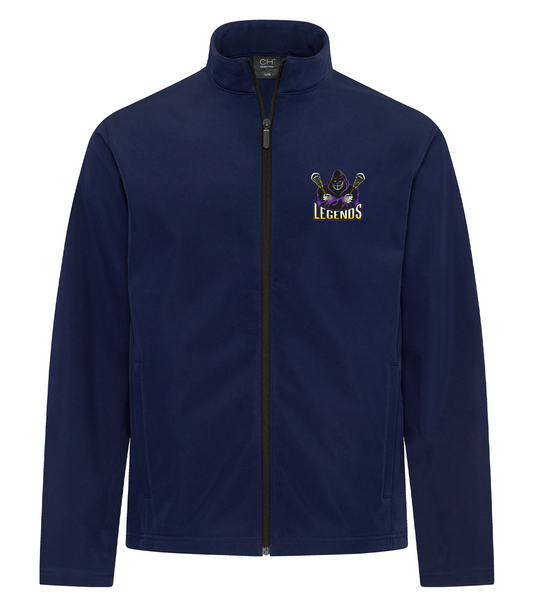 Legends Logo Men's Soft Shell Rain Jacket & Windbreaker