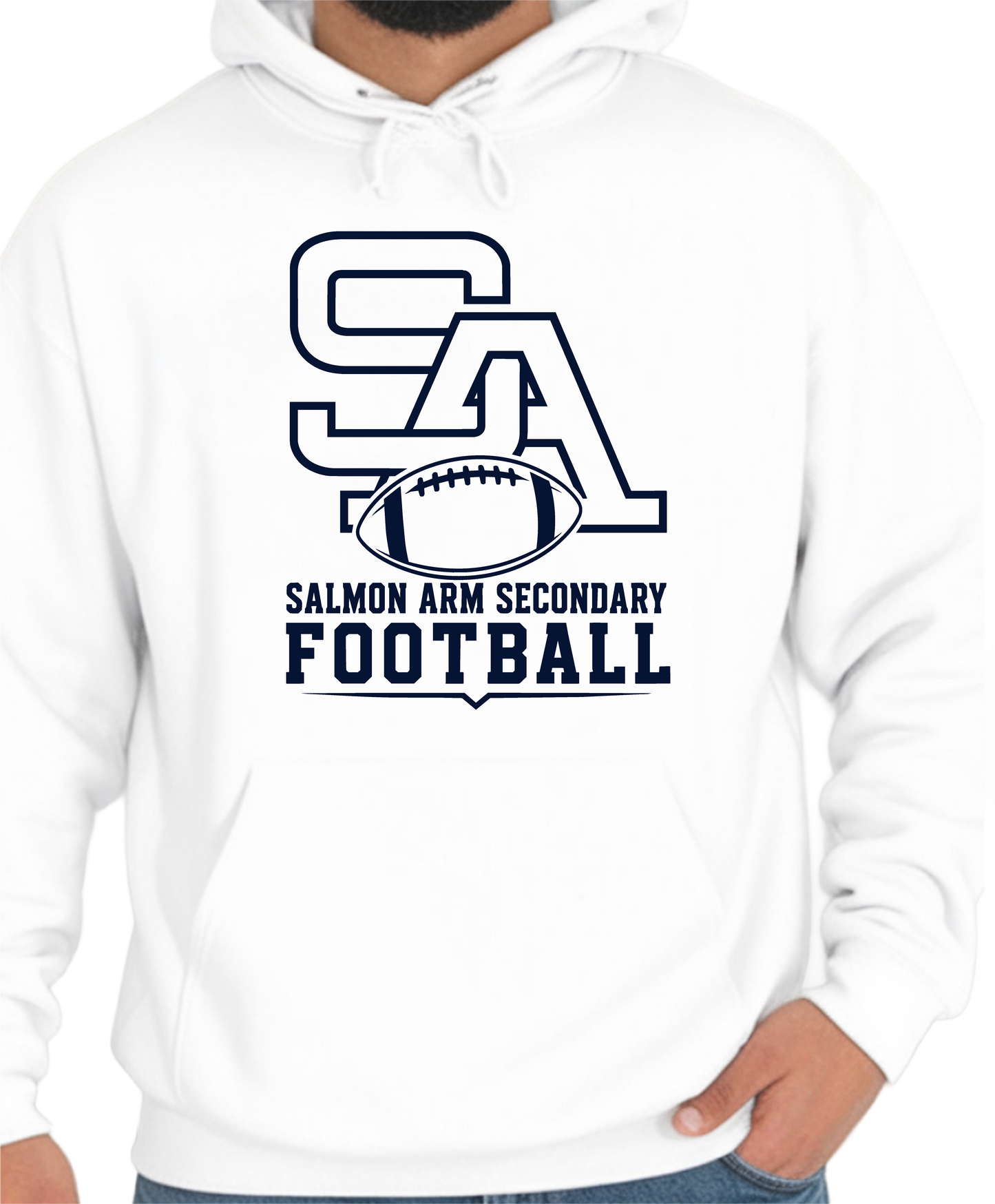 SASS Football Pullover Hoodie