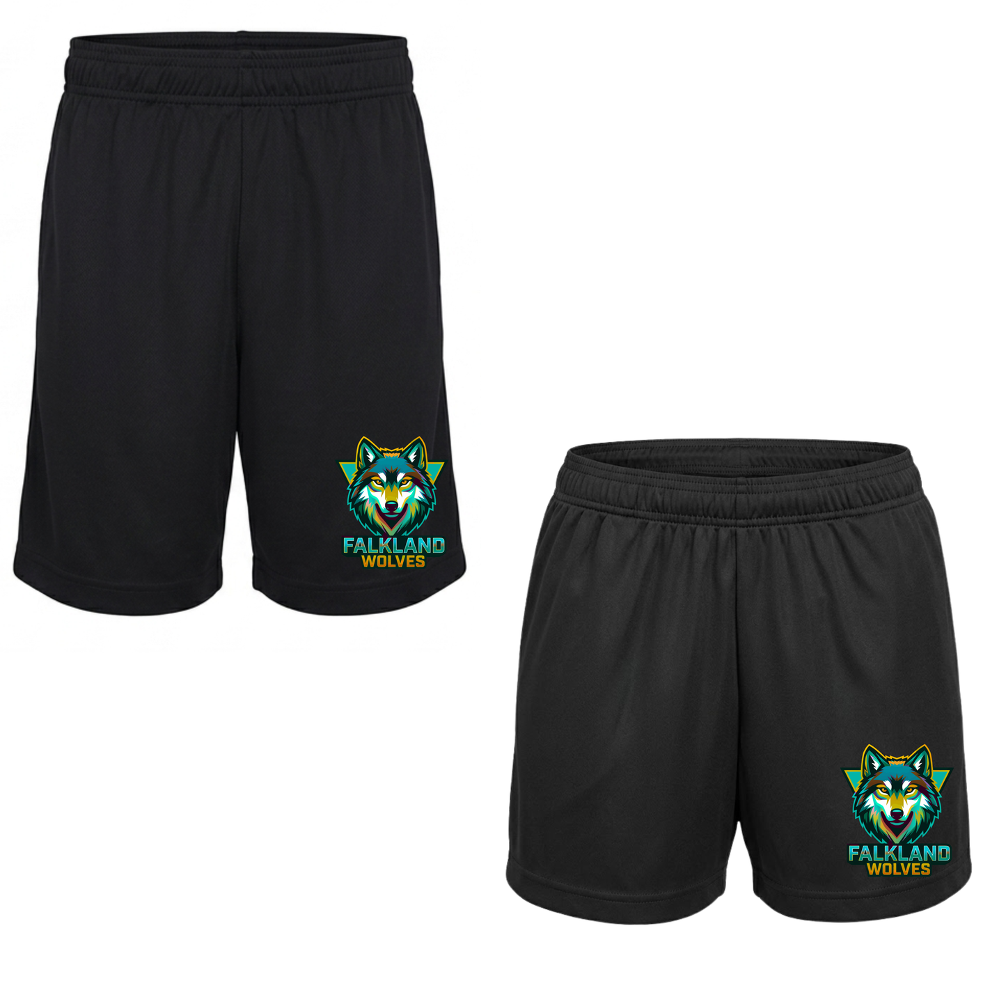 Falkland Wolves Spirit Wear Shorts – Youth & Adult