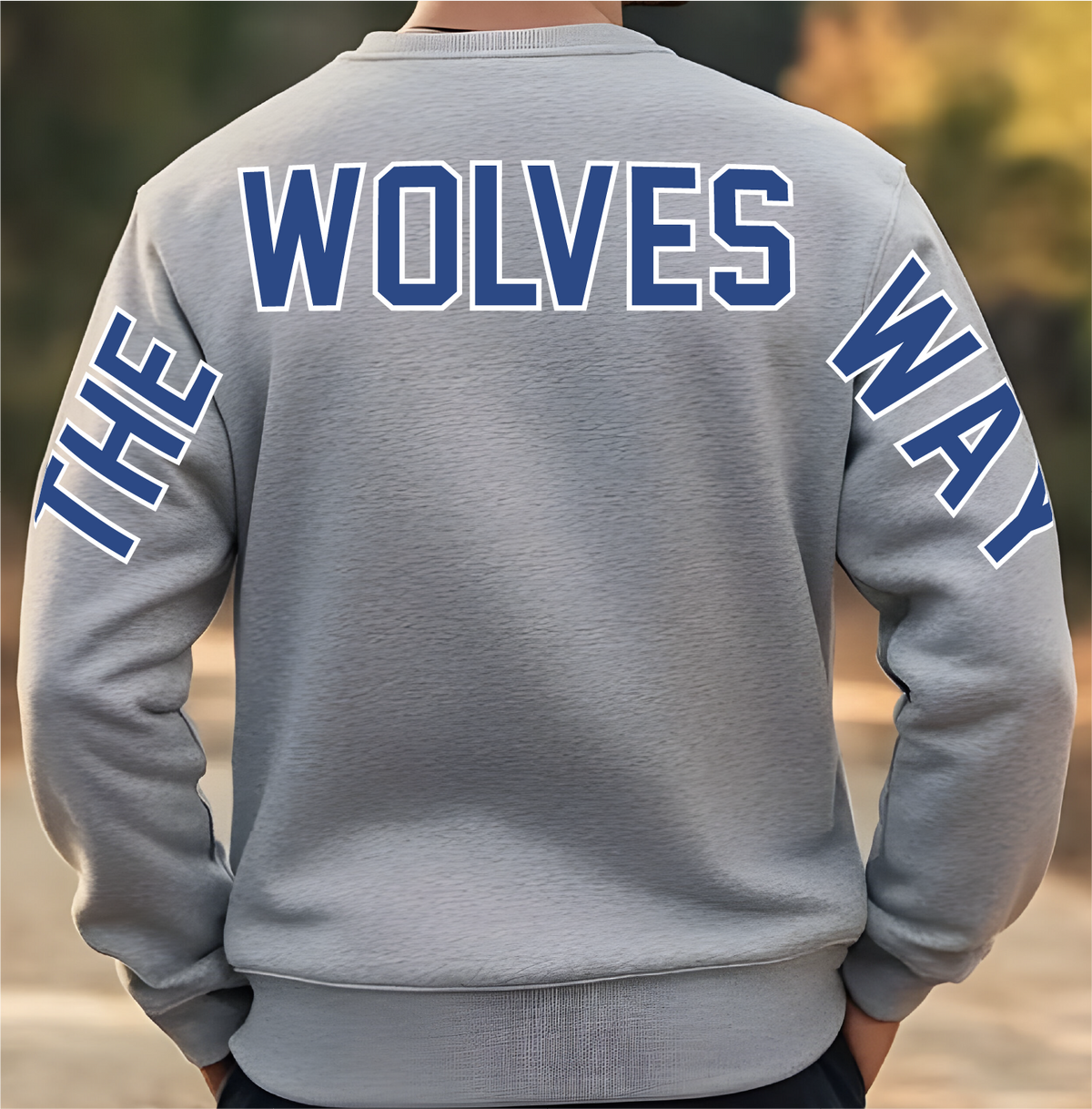 Falkland Wolves - The Wolves Way Crewneck Sweater