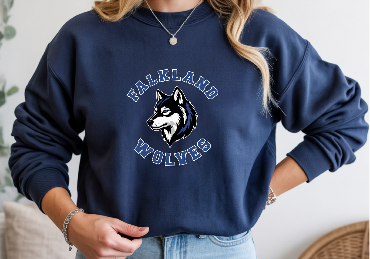 Falkland Wolves - The Wolves Way Crewneck Sweater