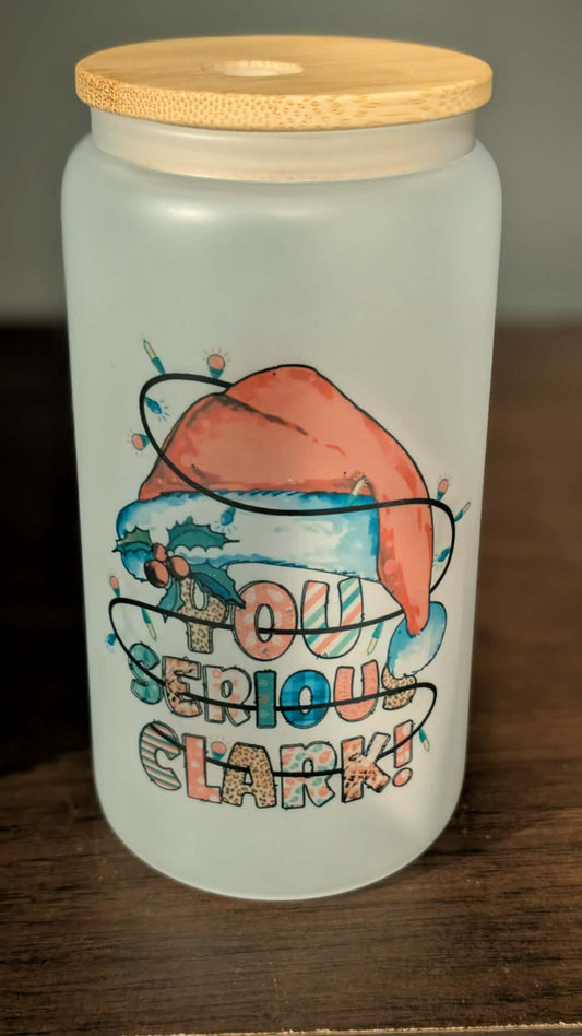 Serious Clark Glass Can