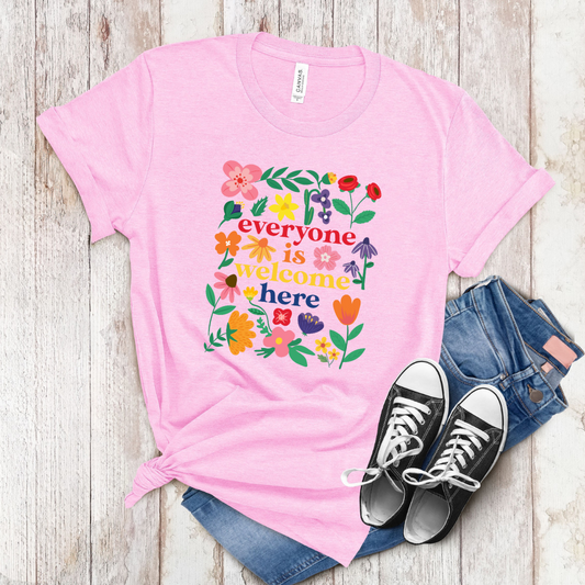 Everyone is Welcome Here Tee