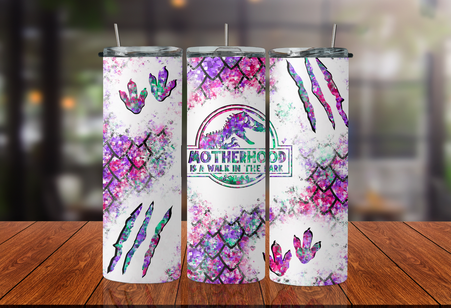 Motherhood Is A Walk in The Park - 20oz Tumbler