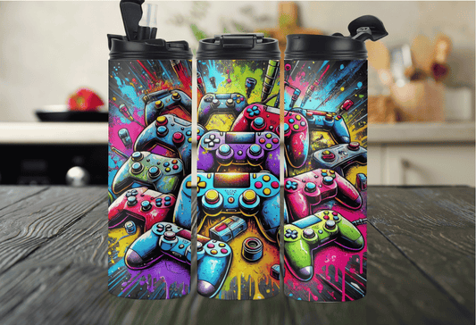 Ultimate Controller Chaos Tumbler – Gamer Dad Edition