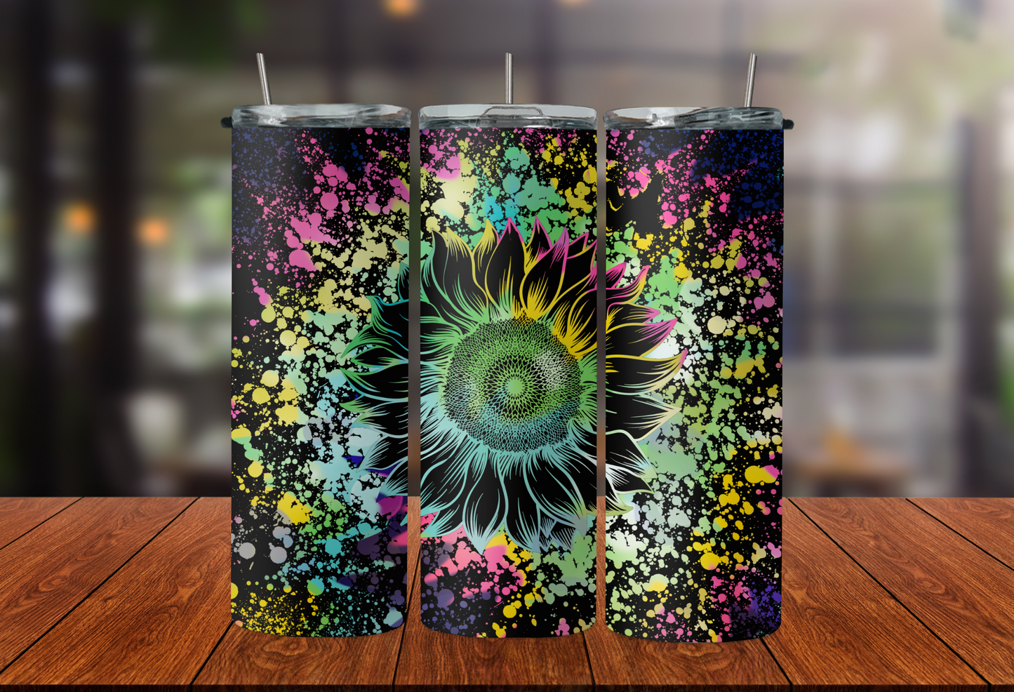 Vibrant Sunflowers - 20oz Tumbler