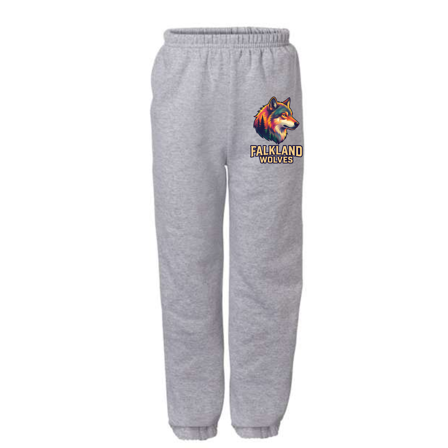 Falkland Wolves Spirit Wear Sweatpants – Youth & Adult Sizes