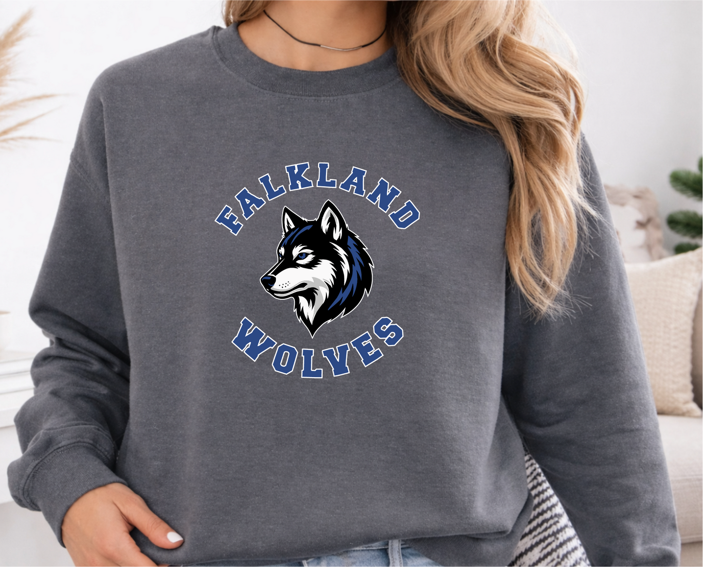 Falkland Wolves - The Wolves Way Crewneck Sweater