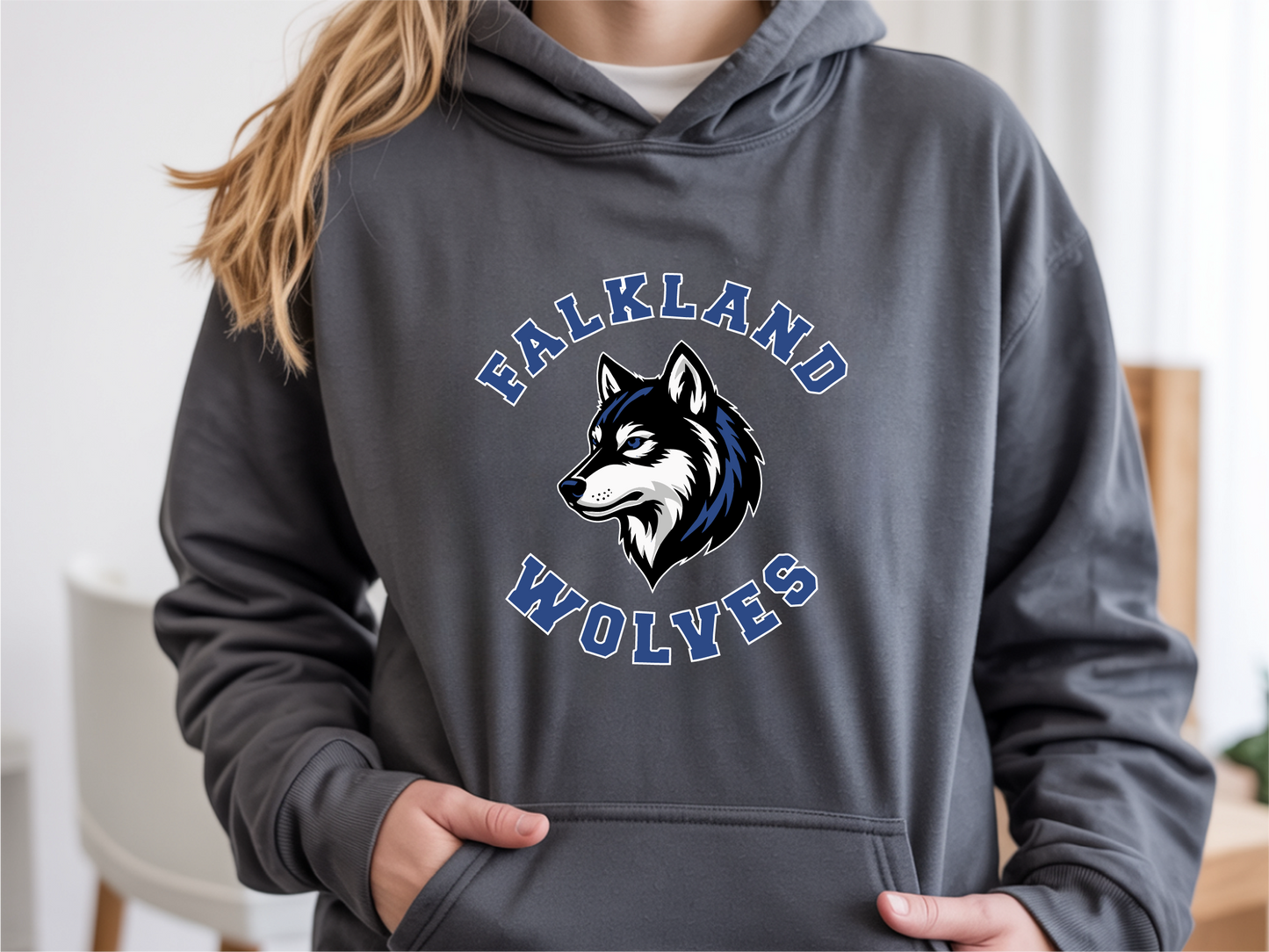 Falkland Wolves - The Wolves Way Pullover Hoodie