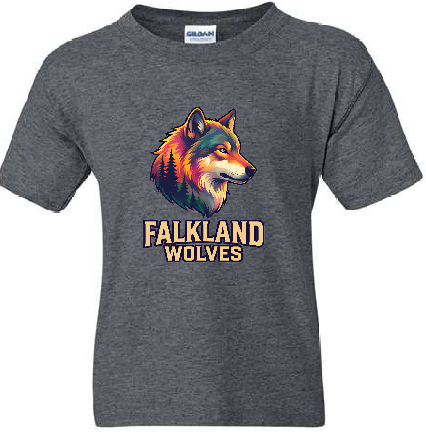 Falkland Wolves - Tree T-Shirt