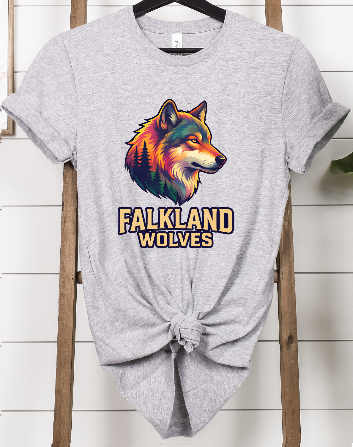 Falkland Wolves - Tree T-Shirt