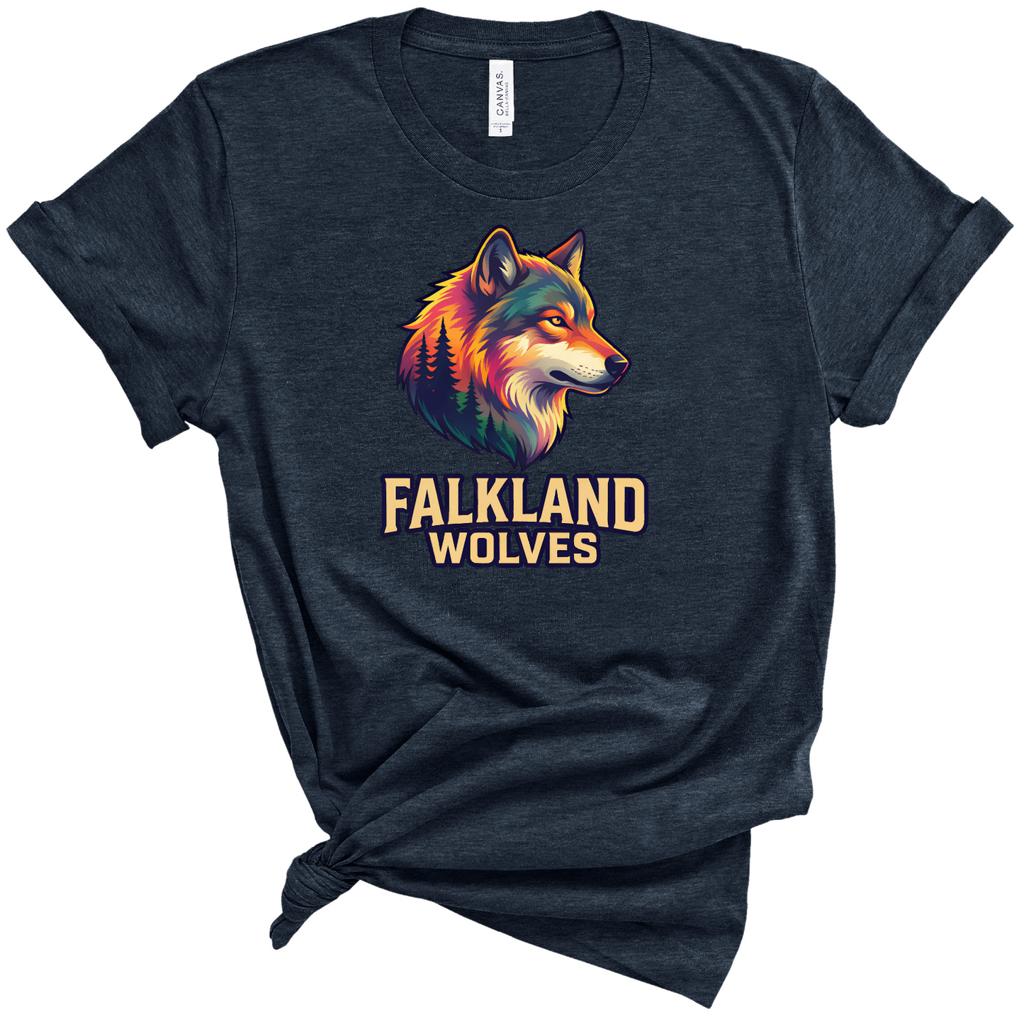 Falkland Wolves - Tree T-Shirt