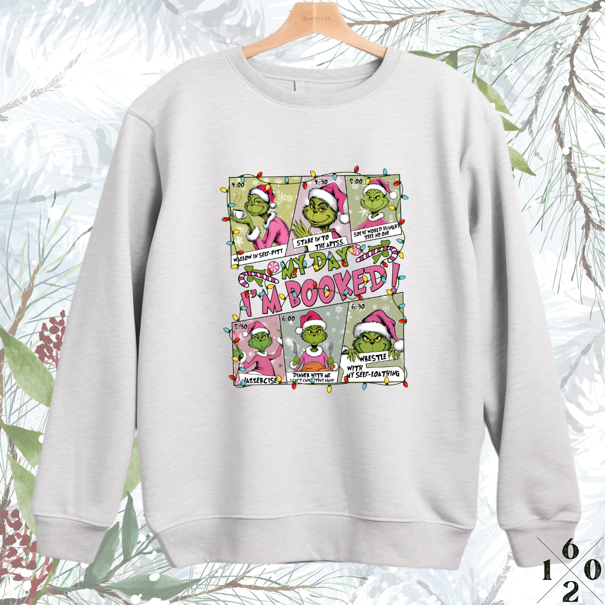 My Day Is Booked - Crewneck Sweater