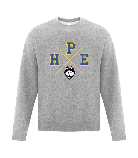 Adult HPE X Husky Spirit Crewneck