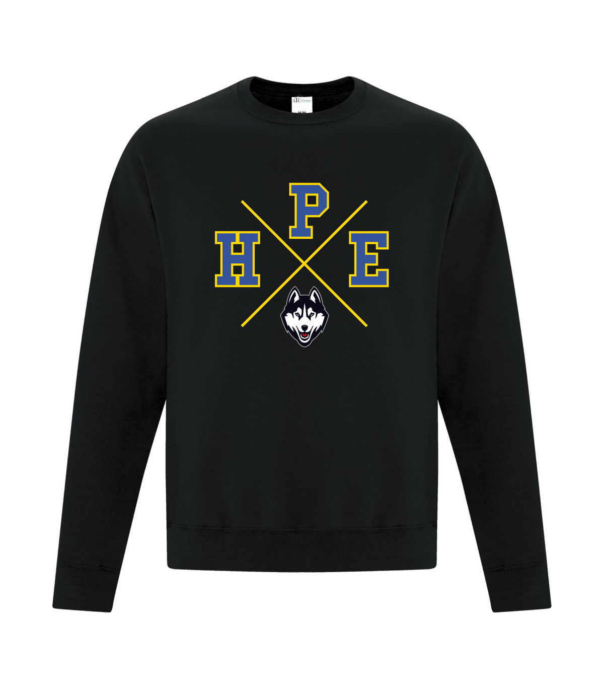 Adult HPE X Husky Spirit Crewneck
