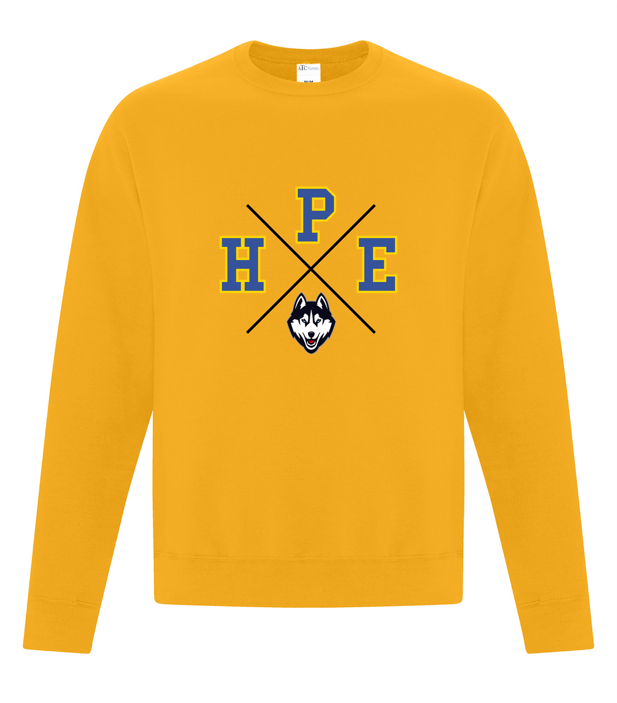 Adult HPE X Husky Spirit Crewneck