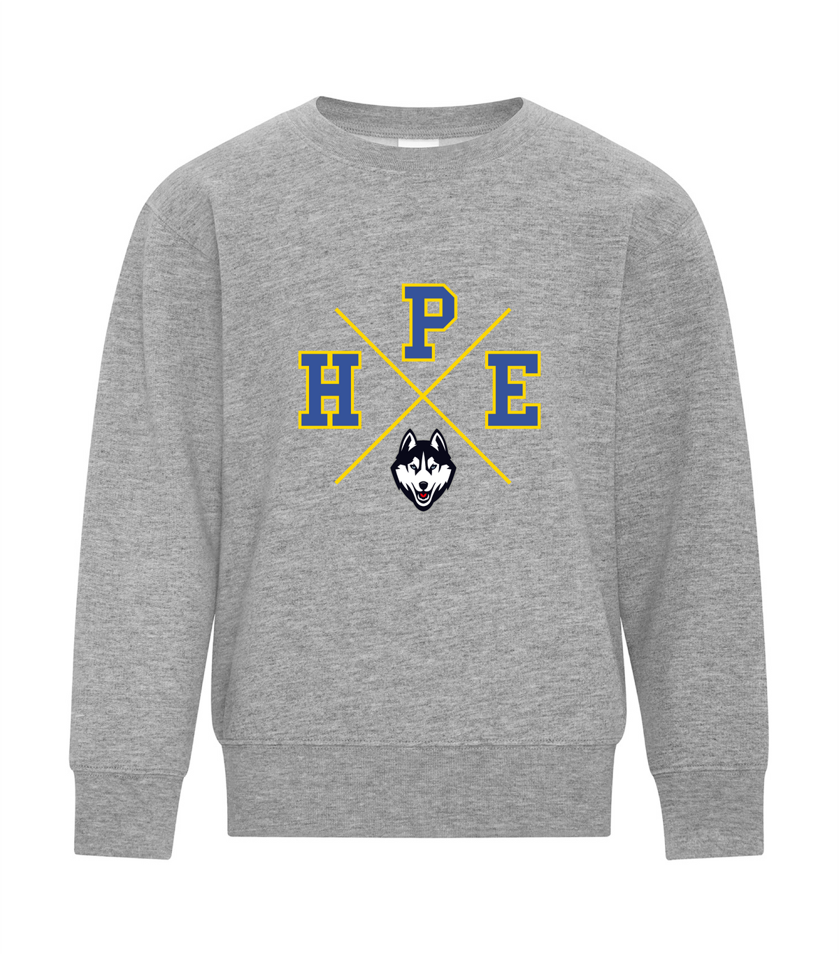 Youth HPE X Husky Spirit Crewneck
