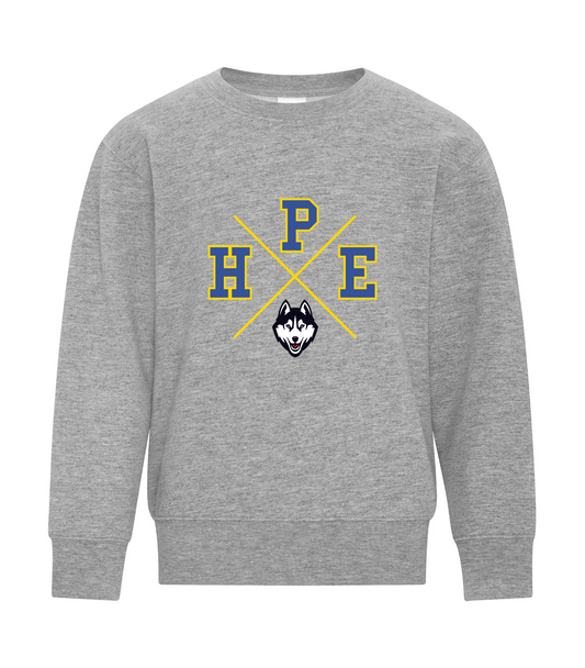 Youth HPE X Husky Spirit Crewneck