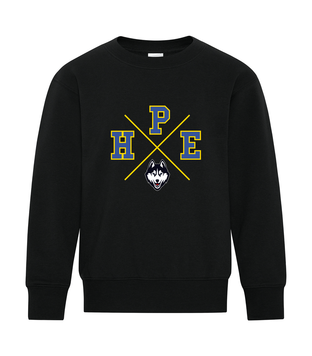 Youth HPE X Husky Spirit Crewneck