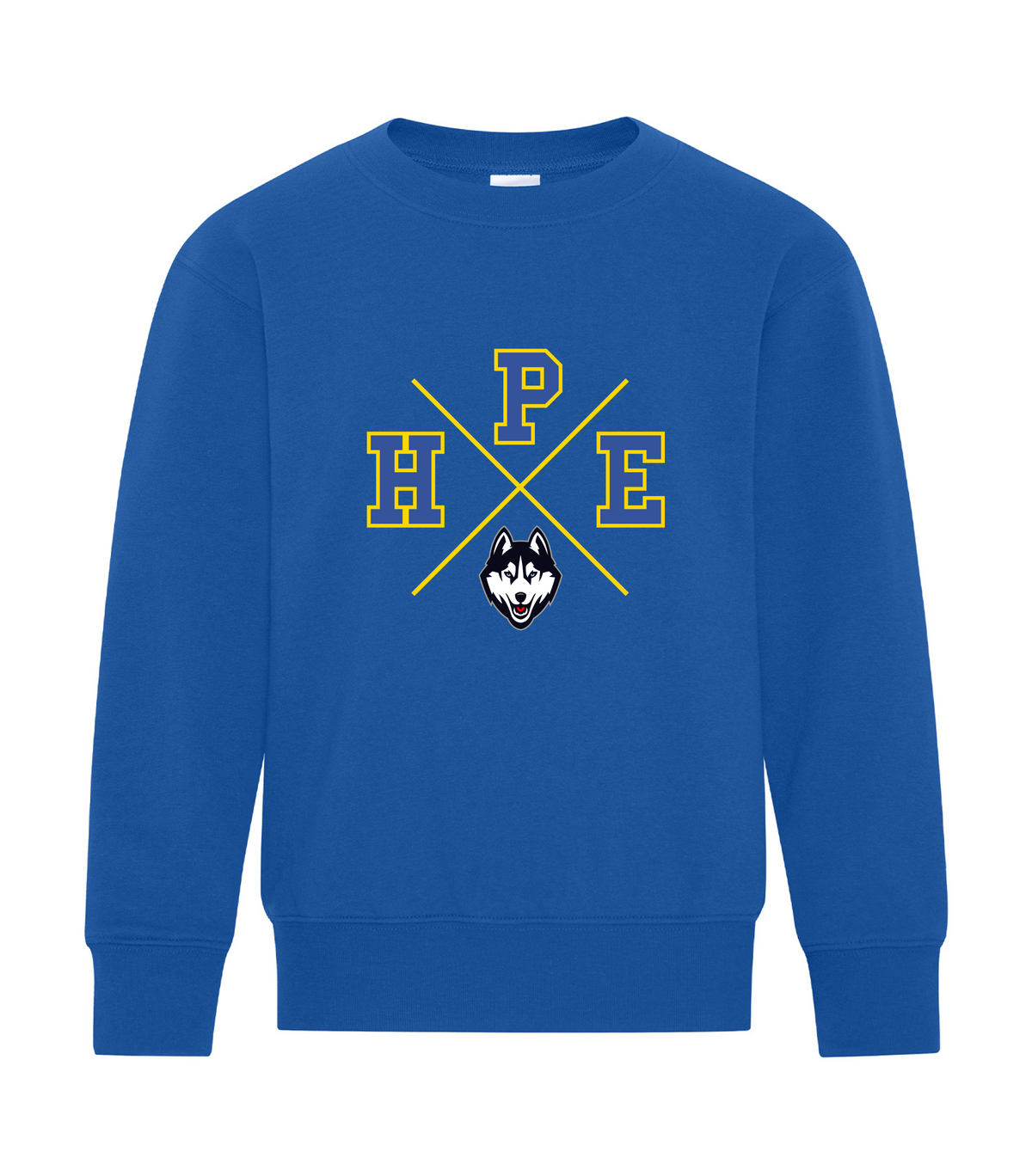 Youth HPE X Husky Spirit Crewneck