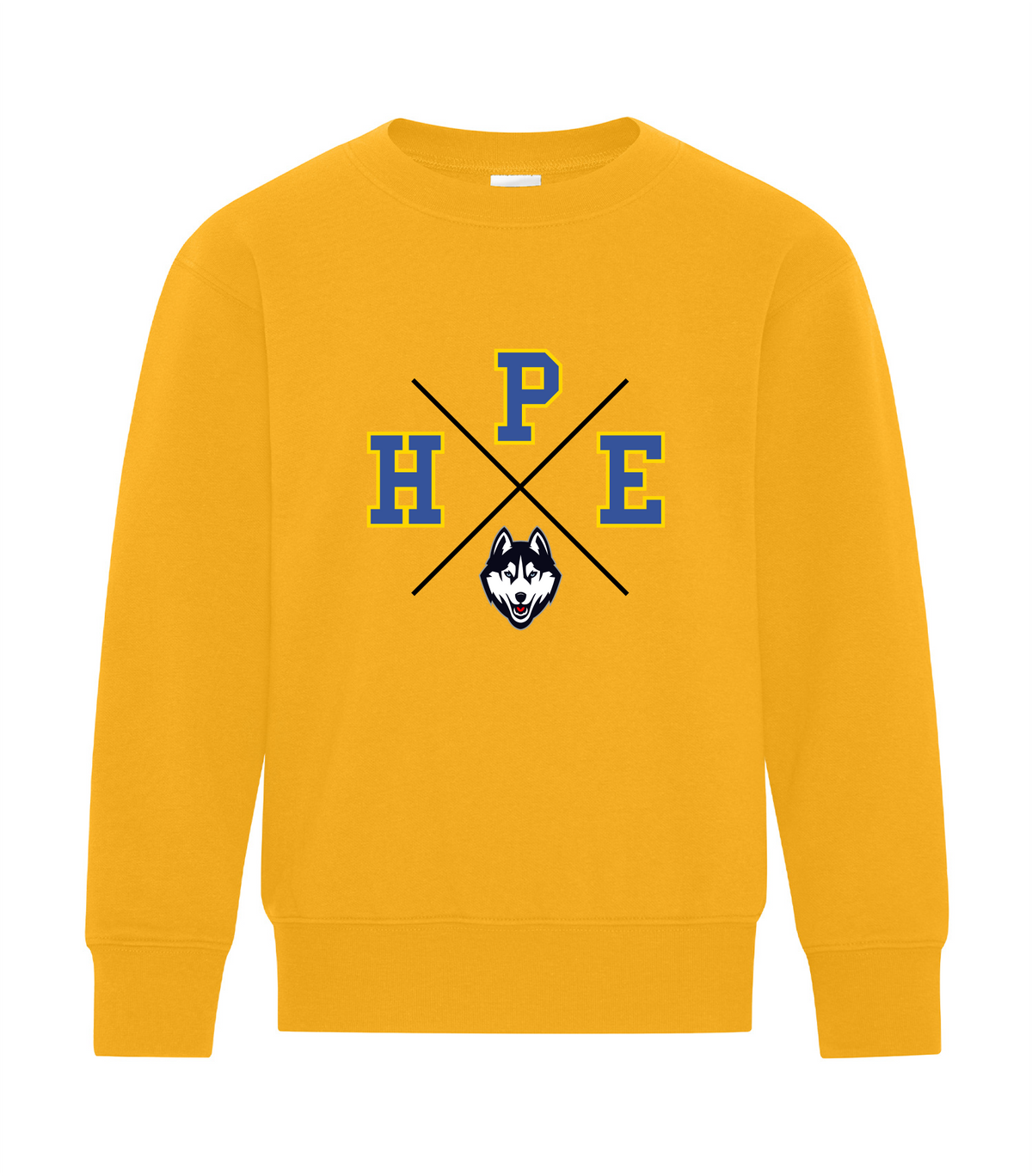 Youth HPE X Husky Spirit Crewneck
