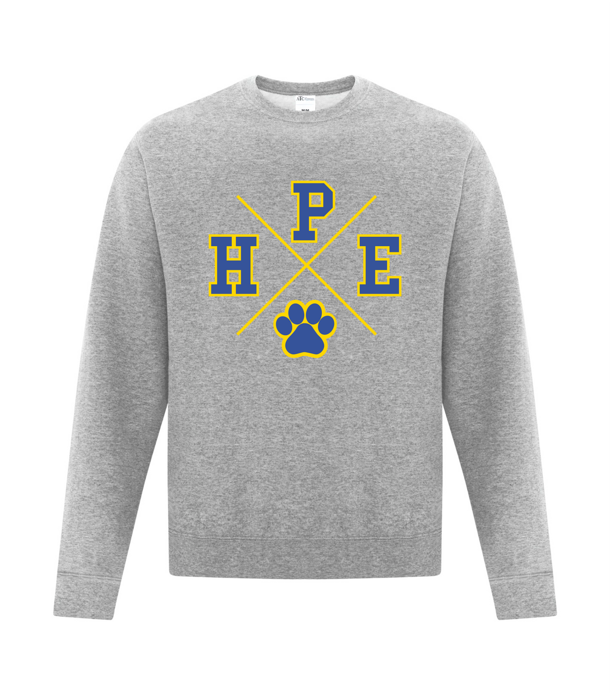 Adult HPE X Paw Spirit Crewneck