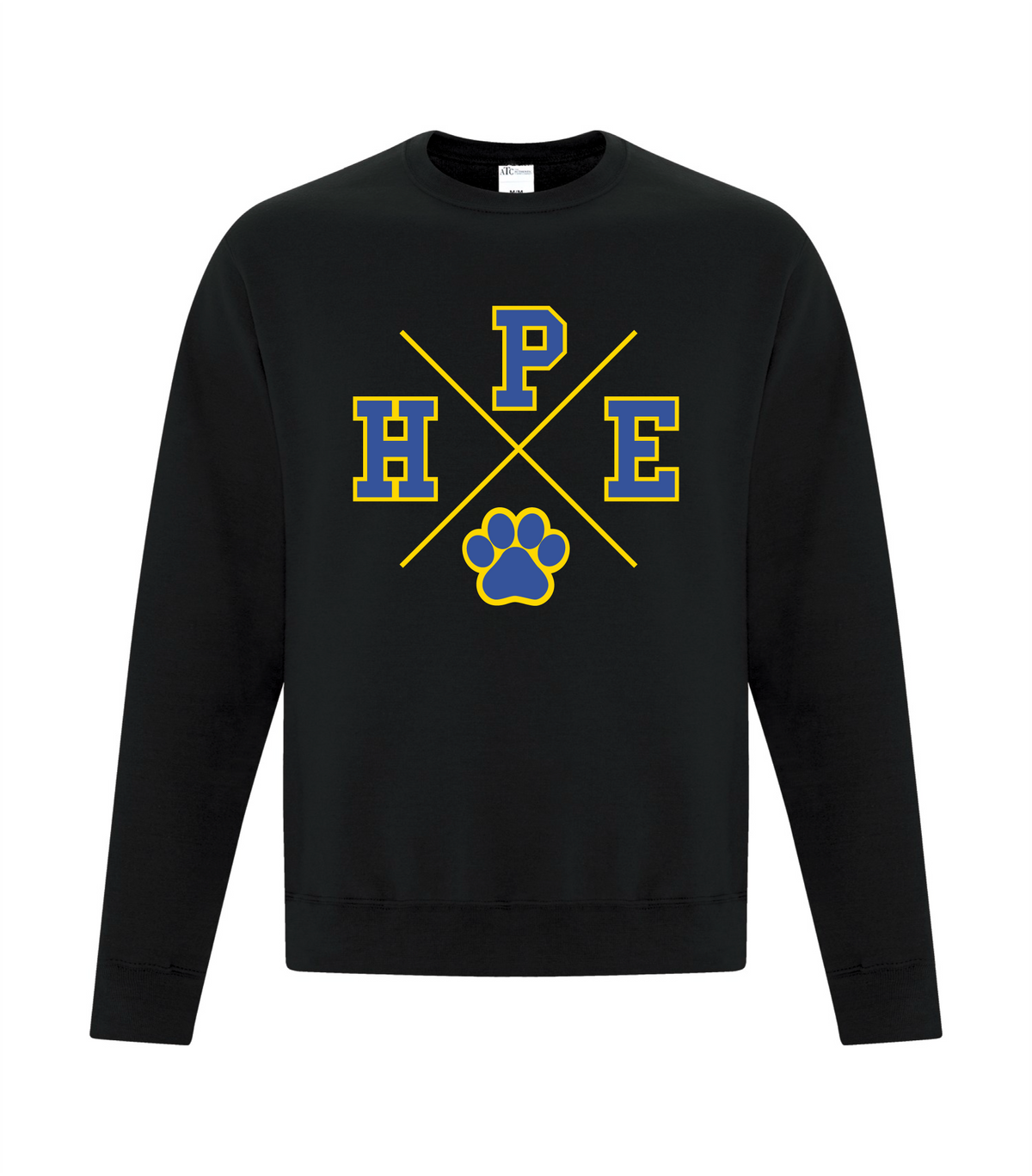 Adult HPE X Paw Spirit Crewneck
