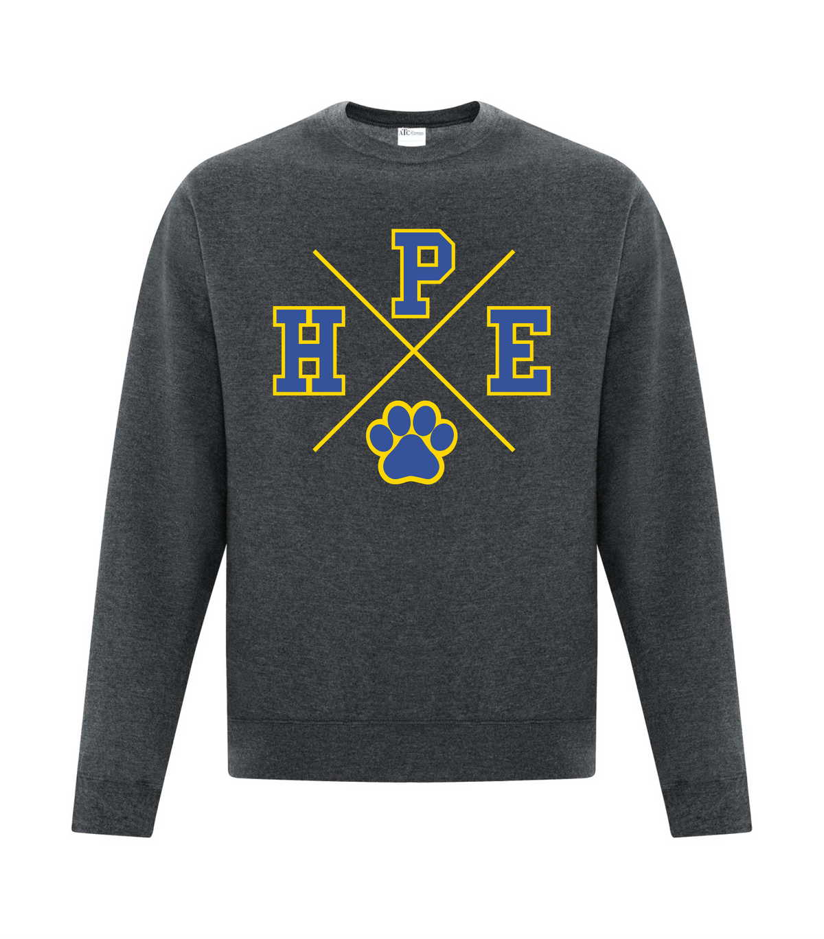 Adult HPE X Paw Spirit Crewneck
