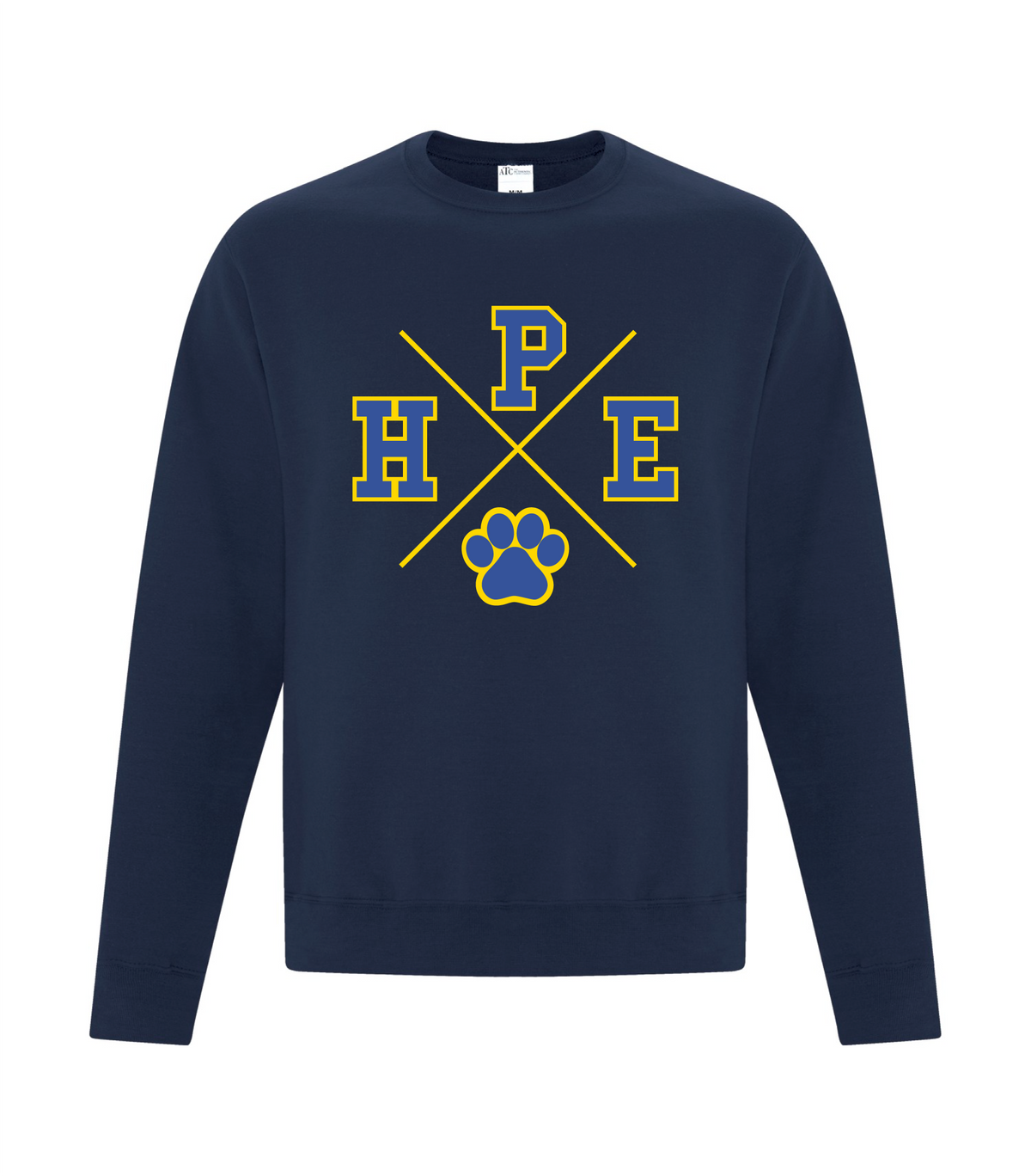 Adult HPE X Paw Spirit Crewneck