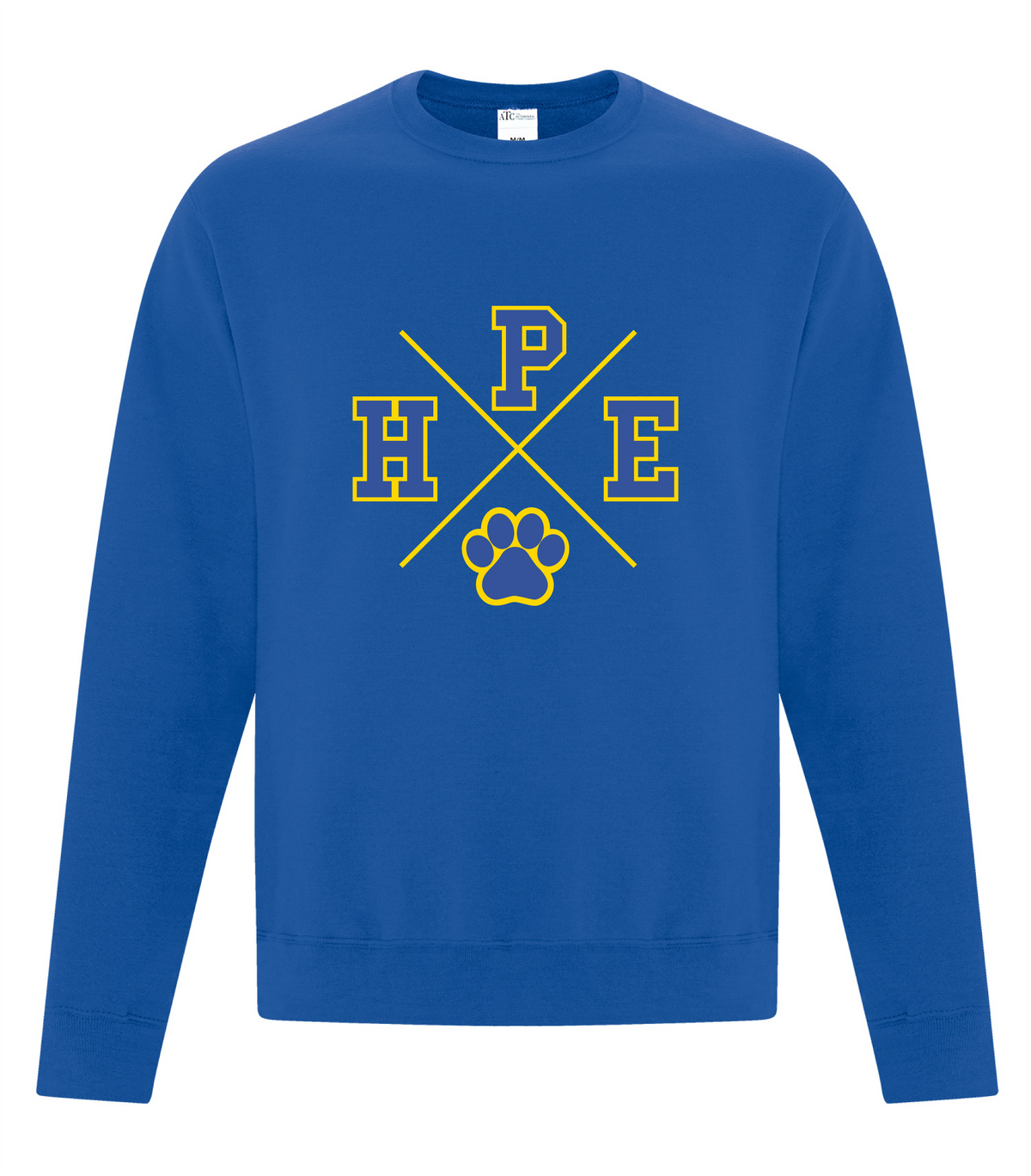 Adult HPE X Paw Spirit Crewneck