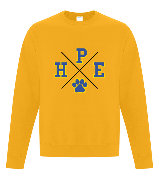 Adult HPE X Paw Spirit Crewneck