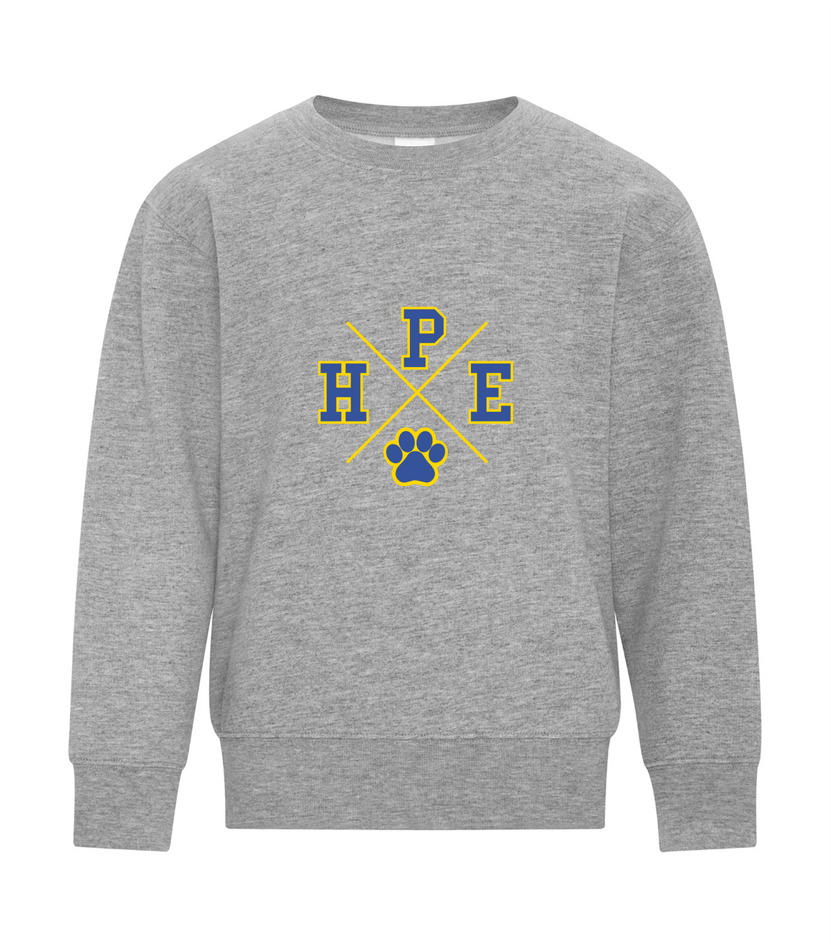 Youth HPE X Paw Spirit Crewneck