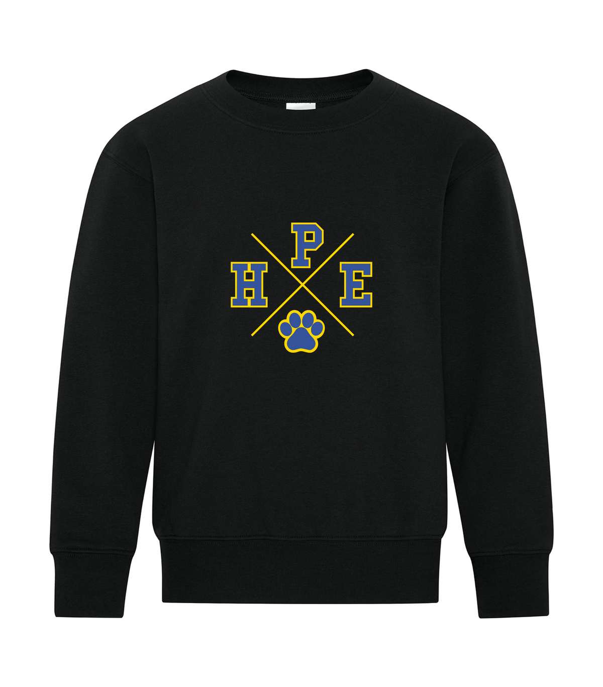 Youth HPE X Paw Spirit Crewneck