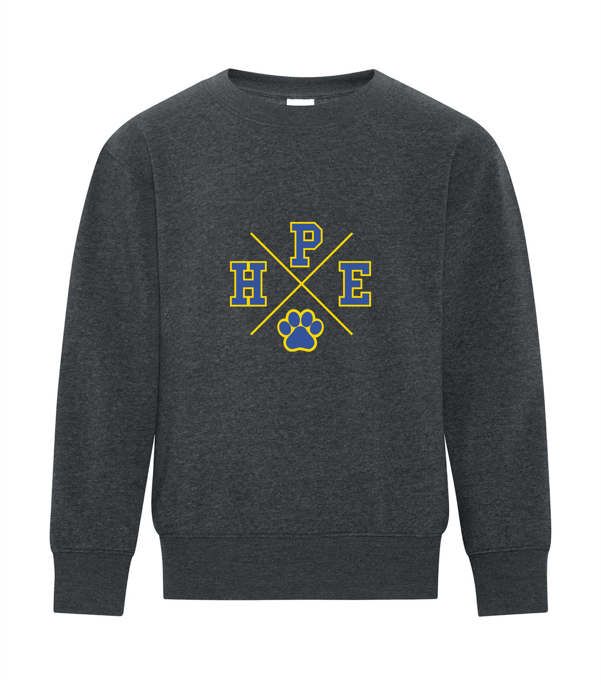 Youth HPE X Paw Spirit Crewneck