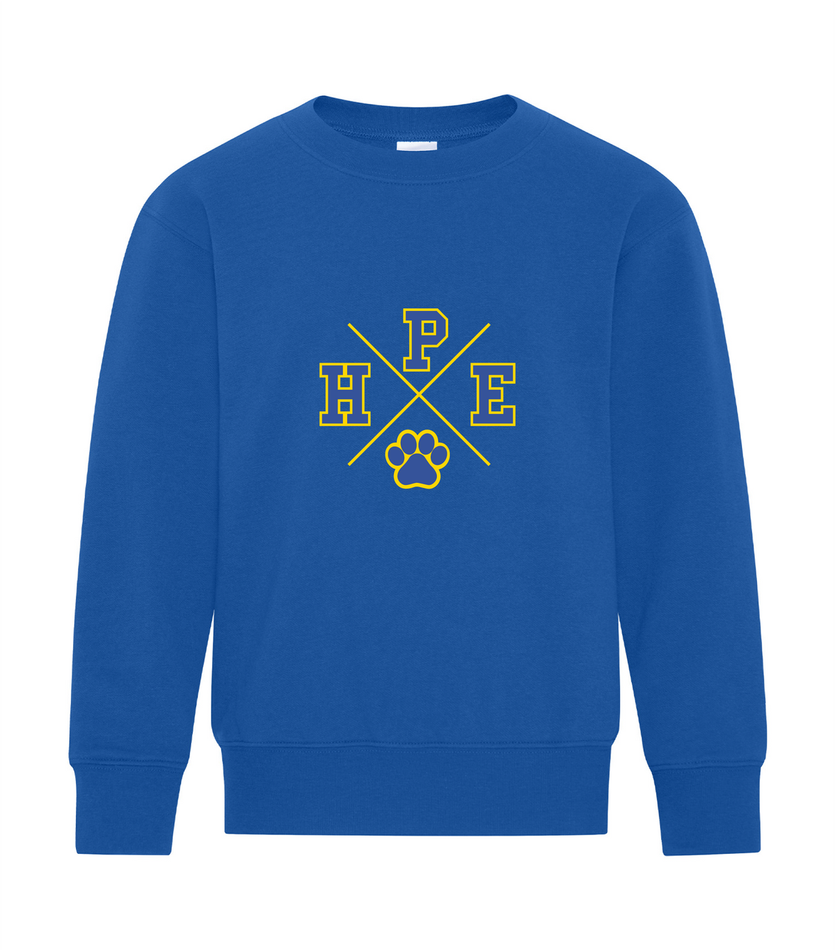 Youth HPE X Paw Spirit Crewneck
