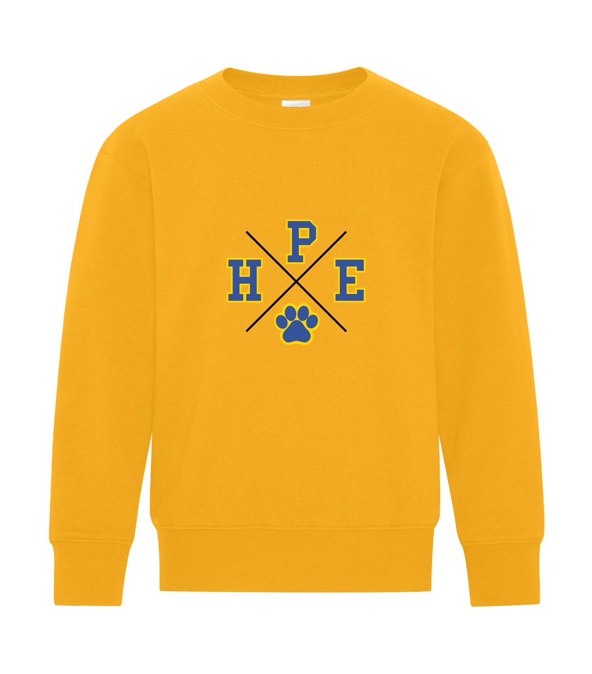 Youth HPE X Paw Spirit Crewneck