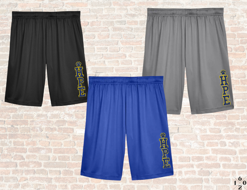 HPE Spirit Wear Shorts – Youth & Adult