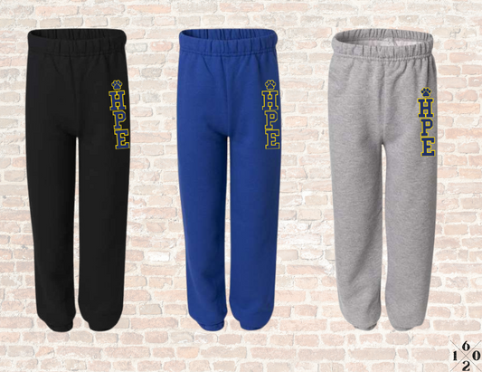 HPE Spirit Wear Sweatpants – Youth & Adult Sizes