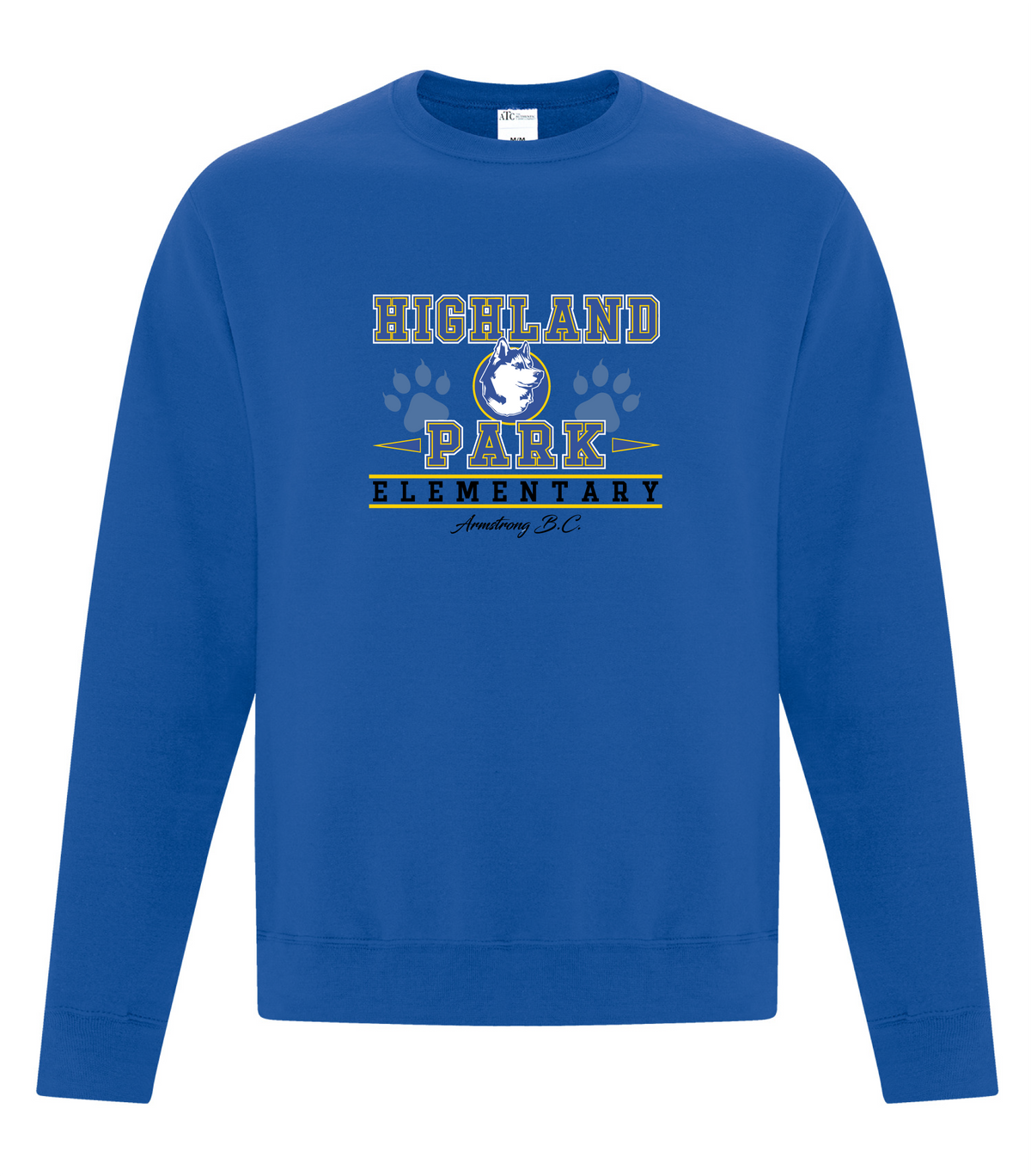 Adult Highland Park Elementary Spirit Crewneck
