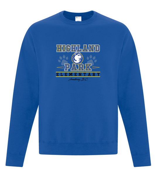 Adult Highland Park Elementary Spirit Crewneck