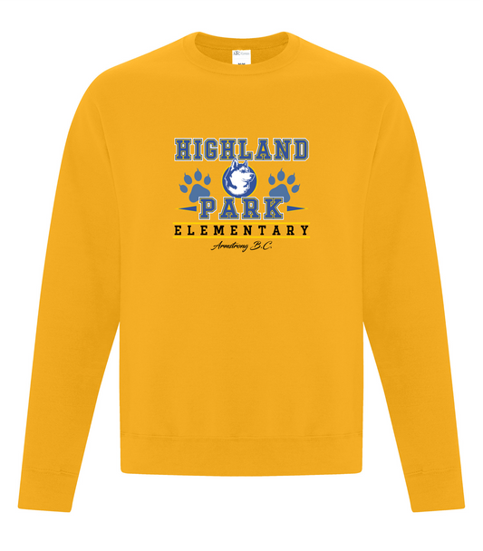 Adult Highland Park Elementary Spirit Crewneck