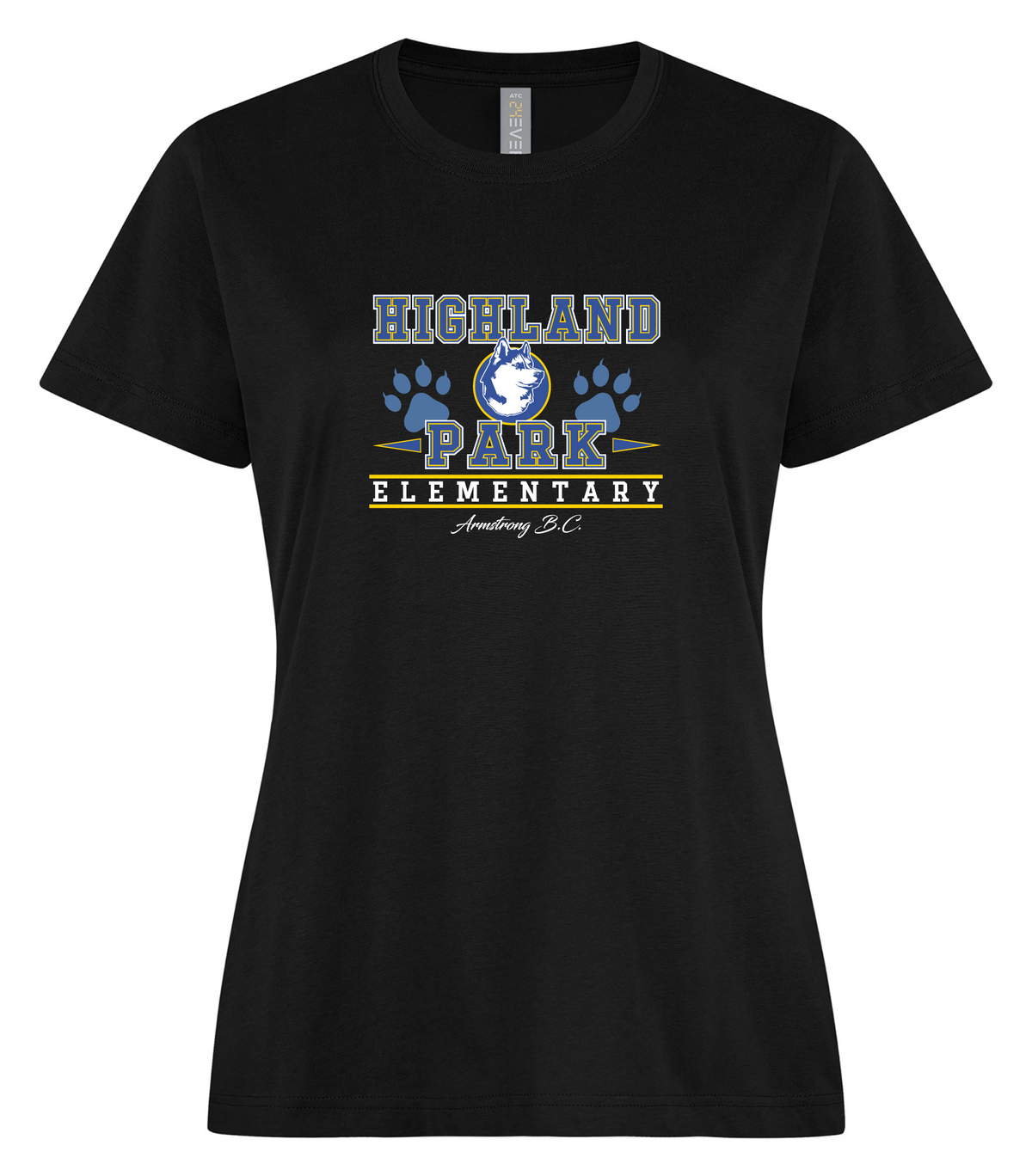 Ladies Highland Park Elementary T-Shirt