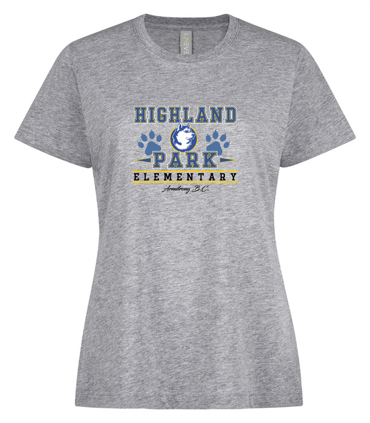 Ladies Highland Park Elementary T-Shirt