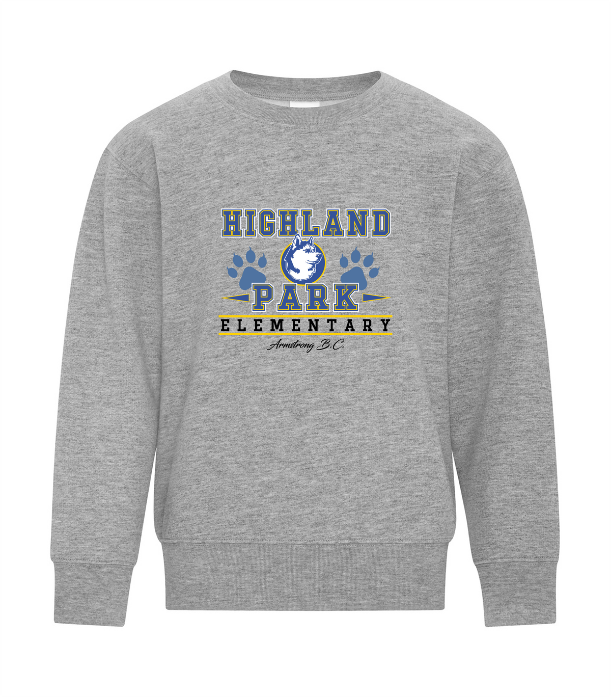 Youth Highland Park Elementary Spirit Crewneck
